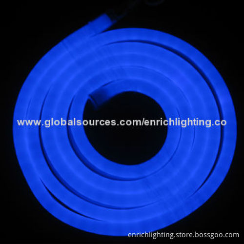 24V DC LED Neon Flex Lights, Color Changing, Sized 16 x 28mm, 14.4W/m Power, 5050 SMD-70-piece, IP65New